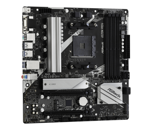 ASRock A520M Pro4 - 613676 - zdjęcie 5